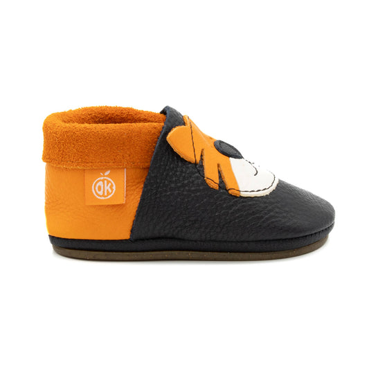 Barfußschuhe AMIGO Motiv Tiger: Dark blue / 20/21 Orangenkinder® NATURKINDCHEN