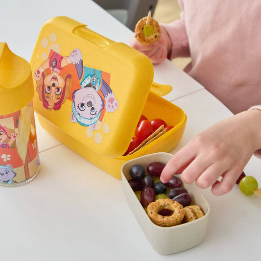 Lunchbox mit Trennschale CANDY L GROW PAW PATROL: Organic yellow paw patrol Koziol ideas for friends GmbH NATURKINDCHEN