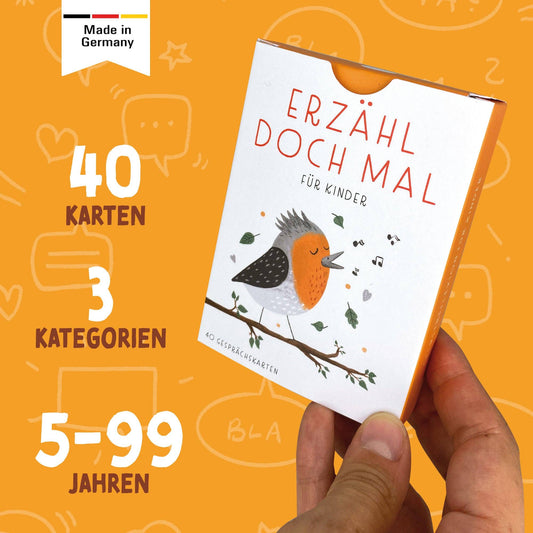 Erzähl doch mal – Gesprächskarten für Kinder Rüsselfuchs NATURKINDCHEN