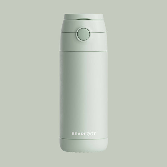Thermo Kinder Trinkflasche Edelstahl - grün BEARFOOT NATURKINDCHEN
