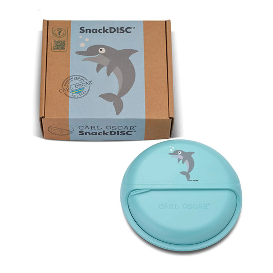 SnackDisc™ - Blauer Delfin Carl Oscar NATURKINDCHEN