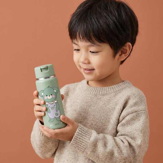 TINY Thermo Kinder Trinkflasche Edelstahl - Koala BEARFOOT NATURKINDCHEN
