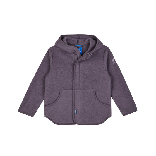Finkid LUONTEVA Wollfleecejacke - Zip in Innenjacke NATURKINDCHEN Black Plum / 120/130 119.95 NATURKINDCHEN
