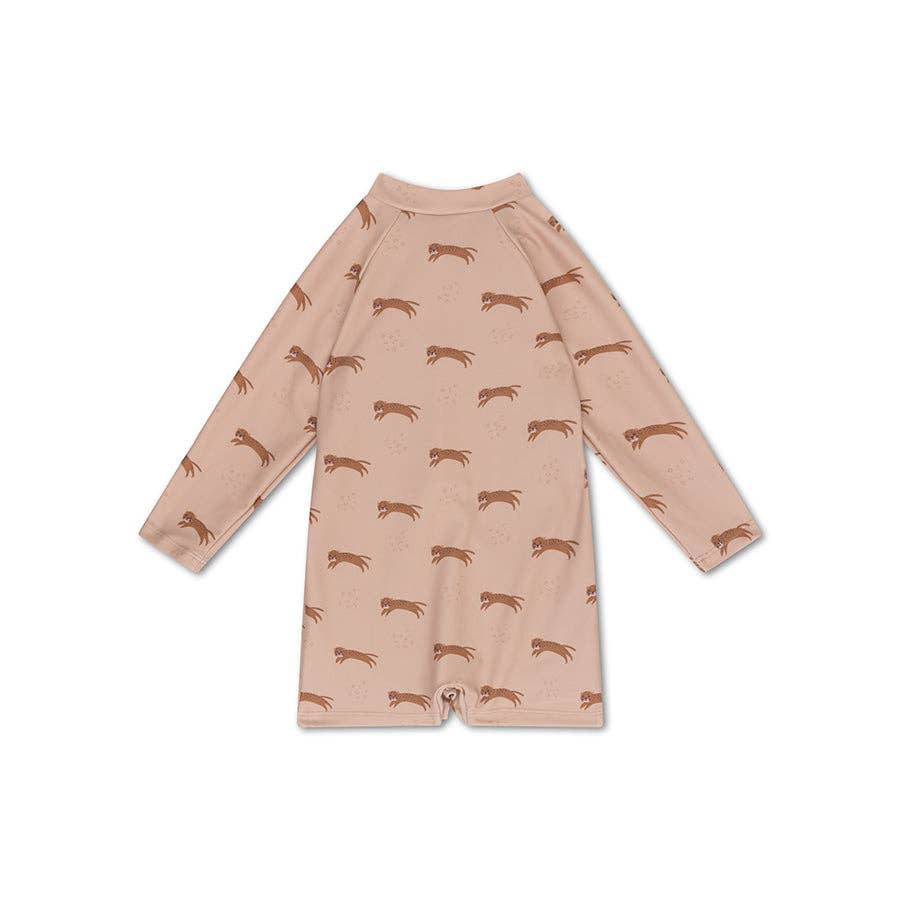 UV-Badeanzug Jungen - Beige - Roamer: 62/68 Swim Essentials      NATURKINDCHEN