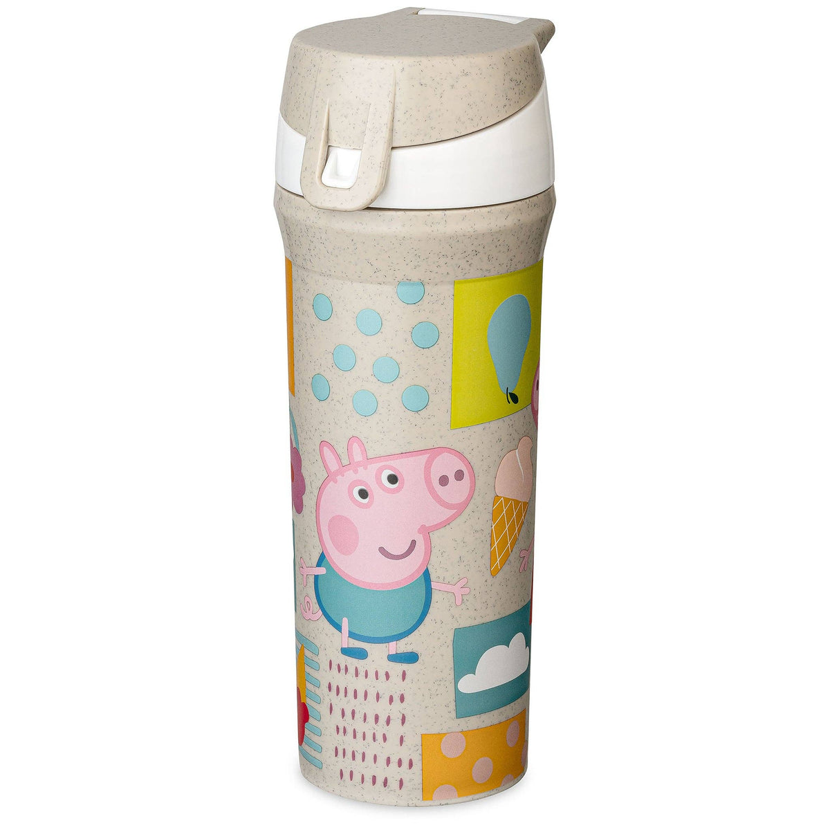 Trinkflasche STAN 0,5 PEPPA PIG: Organic sand Koziol ideas for friends GmbH      NATURKINDCHEN