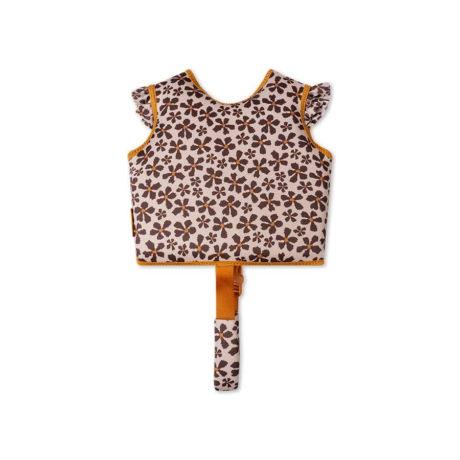 Schwimmweste - Orange - Wildblume: 1/2 Years Swim Essentials      NATURKINDCHEN