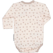 Wickelbody Bambus Beige Kleeblatt: 50/56 Geggamoja      NATURKINDCHEN
