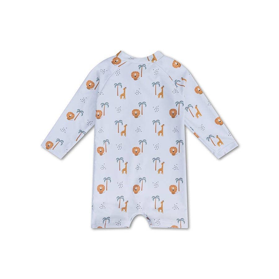 UV-Badeanzug Jungen - Mehrfarbig - Dschungel: 86/92 Swim Essentials      NATURKINDCHEN