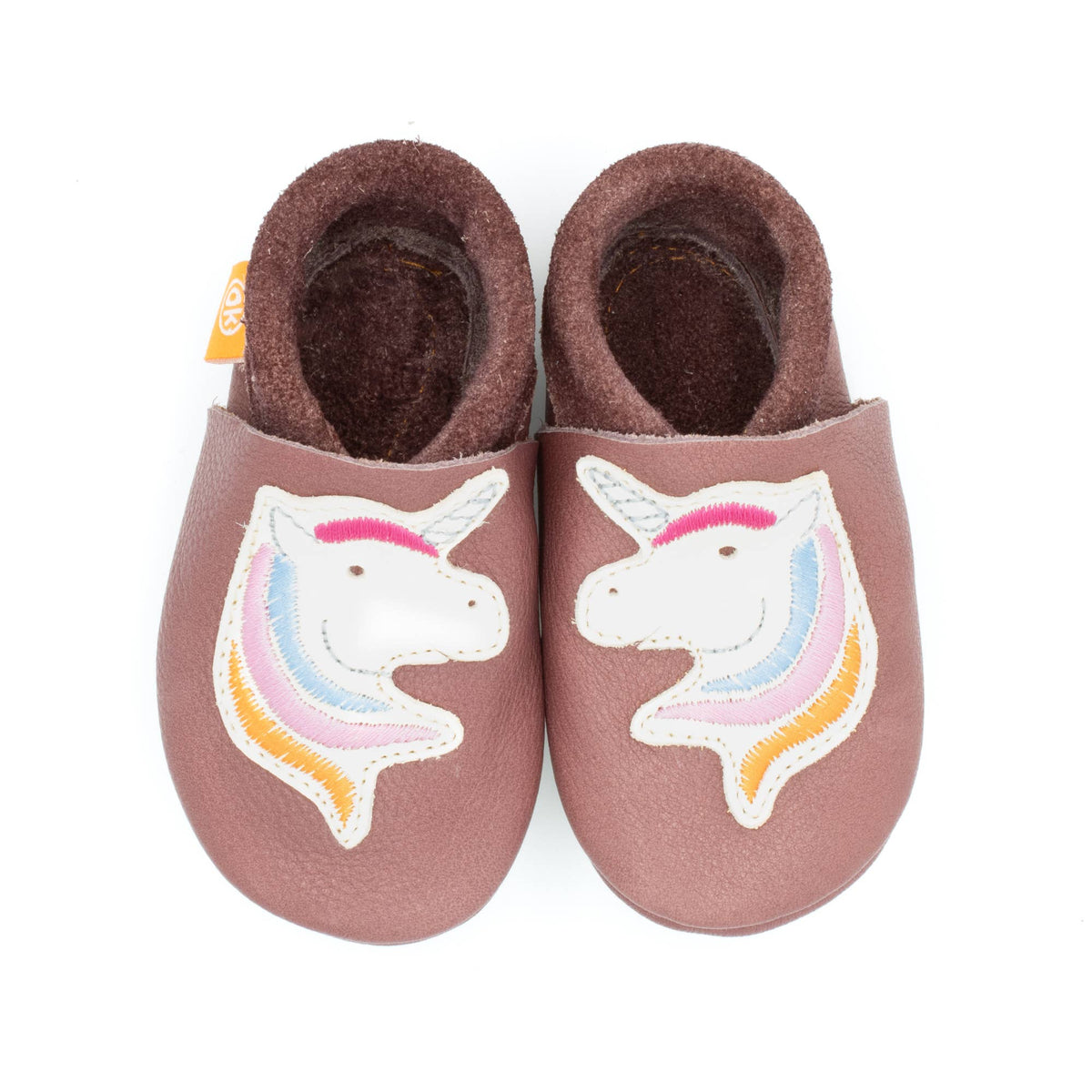 Barfußschuhe AMIGO Motiv Einhorn: Lila / 22/23 Orangenkinder®      NATURKINDCHEN
