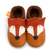 Barfußschuhe AMIGO Motiv Fuchs: Hellbraun / 22/23 Orangenkinder®      NATURKINDCHEN