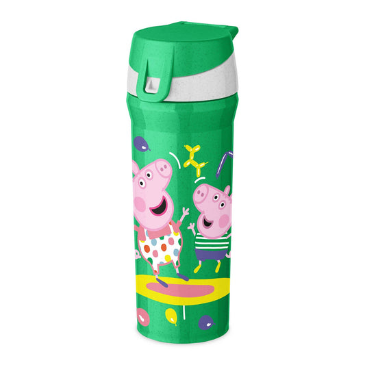 Trinkflasche STAN 0,5 PEPPA PIG POP: Organic spring green Koziol ideas for friends GmbH      NATURKINDCHEN