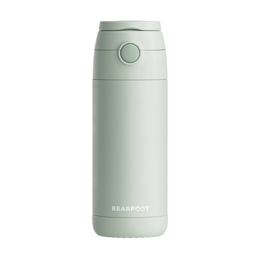 Thermo Kinder Trinkflasche Edelstahl - grün BEARFOOT      NATURKINDCHEN