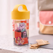 Snackpot / Trinkflasche BUDDY SNACK 0,5 GROW PAW PATROL: Organic yellow paw patrol Koziol ideas for friends GmbH      NATURKINDCHEN