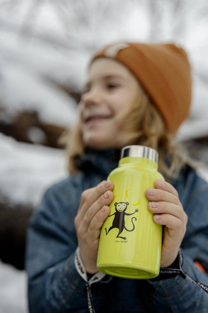 Carl Oscar TEMPflask Kinder-Trinkflasche 0,35 L – Limettengrün