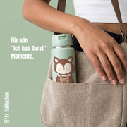 TINY Thermo Kinder Trinkflasche Edelstahl - Eichhörnchen BEARFOOT      NATURKINDCHEN