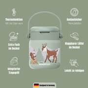 Thermobehälter Kinder Edelstahl - Reh Sabei BEARFOOT      NATURKINDCHEN