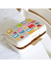 Lunchbox m. Trennschale CANDY L PEPPA PIG: Organic sand Koziol ideas for friends GmbH      NATURKINDCHEN