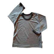 Shirt fels, Merinowolle & Seide (bio/GOTS): 98-104 Glückskind      NATURKINDCHEN