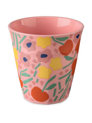 Becher NORA CUP M BLOOMS: Sweet pink Koziol ideas for friends GmbH      NATURKINDCHEN