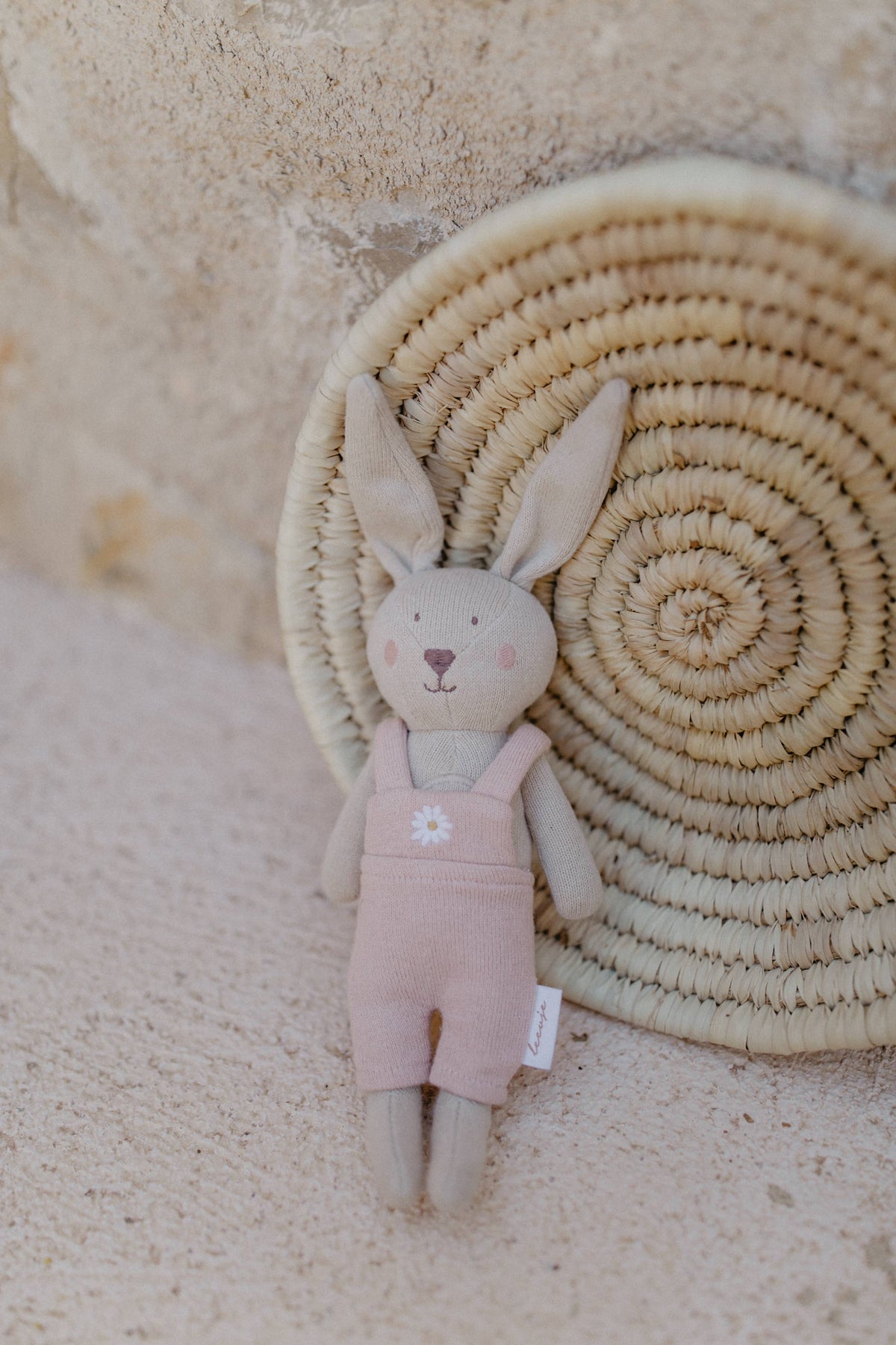 Hase Kuscheltier 'Pink' Leevje      NATURKINDCHEN