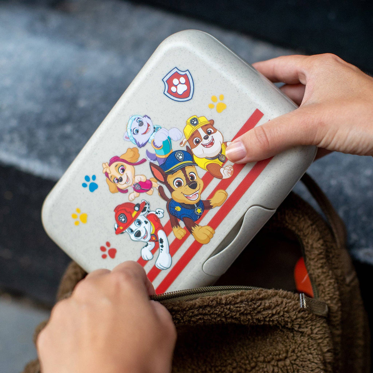Lunchbox mit Trennschale CANDY L PAW PATROL: Organic sand Koziol ideas for friends GmbH      NATURKINDCHEN