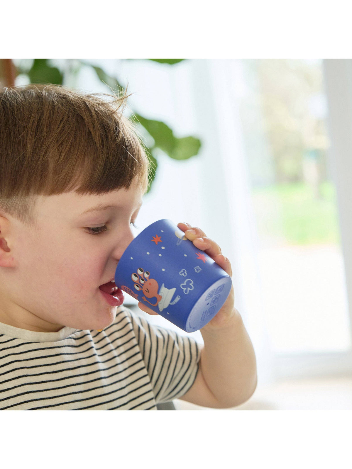 Becher CONNECT CUP S SPACE: Organic blue space Koziol ideas for friends GmbH      NATURKINDCHEN