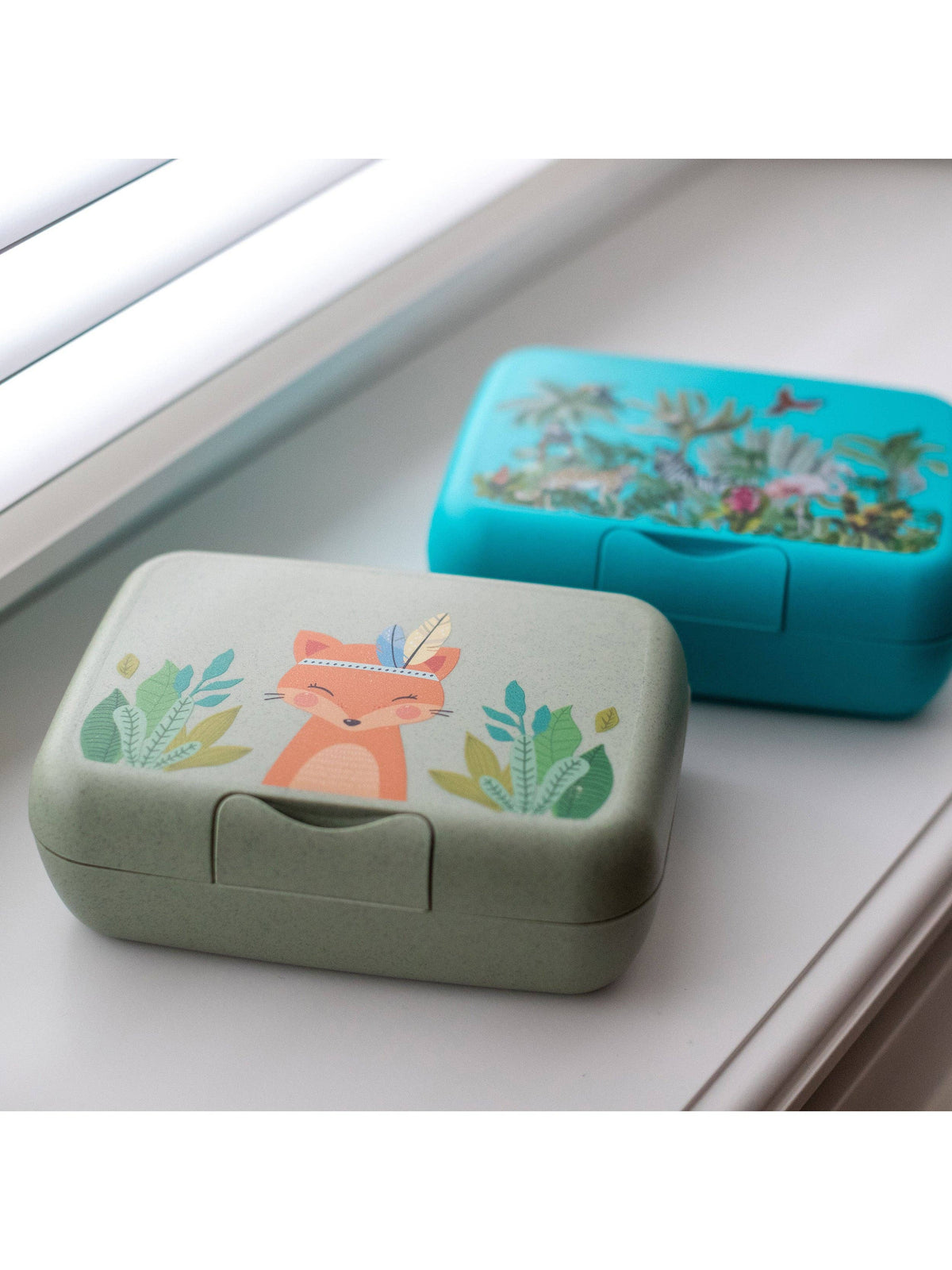 Lunchbox mit Trennschale CANDY L HARRY: Organic green Koziol ideas for friends GmbH      NATURKINDCHEN