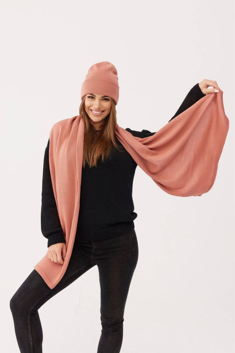 Schal Penelope 100% Merinowolle 170x60cm - 4 Farben!: Camel Ander      NATURKINDCHEN