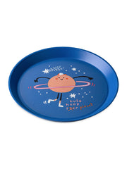 Kleiner Teller CONNECT PLATE SPACE: Organic blue space Koziol ideas for friends GmbH      NATURKINDCHEN