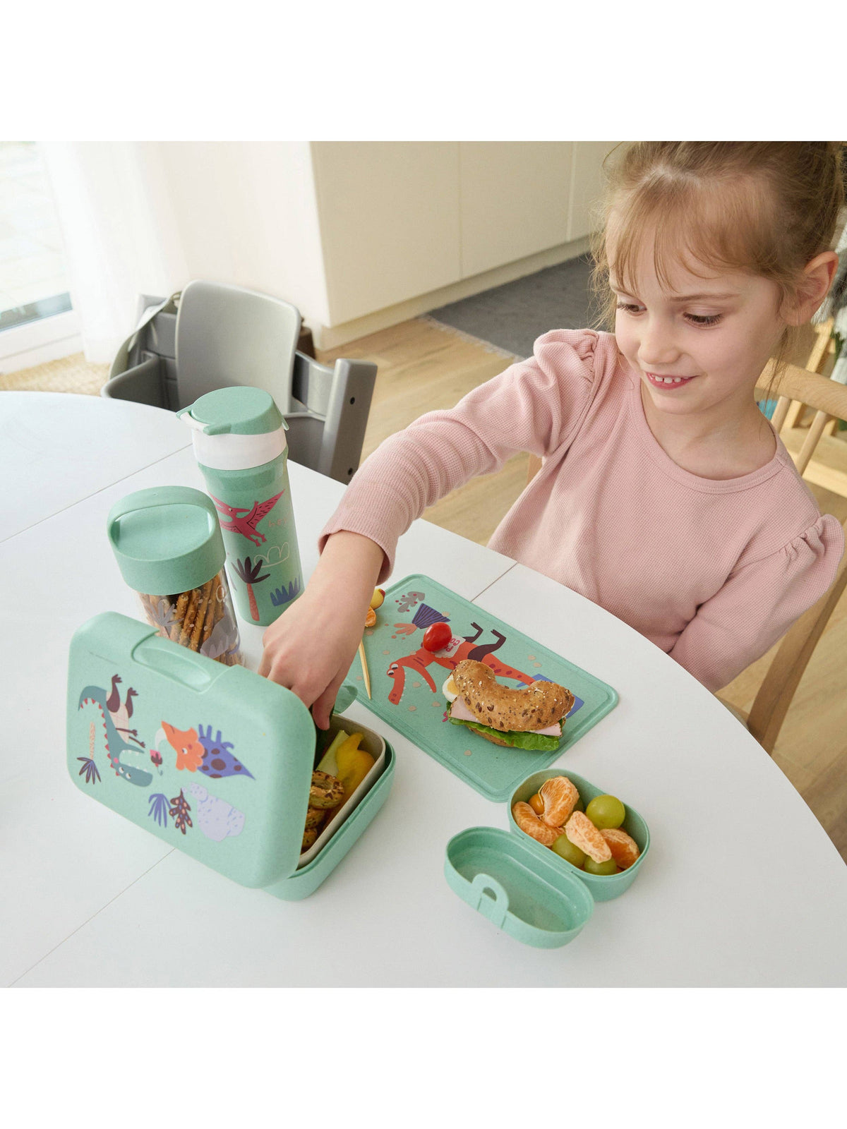 Snackbox PASCAL MINI REX: Organic green rex Koziol ideas for friends GmbH      NATURKINDCHEN