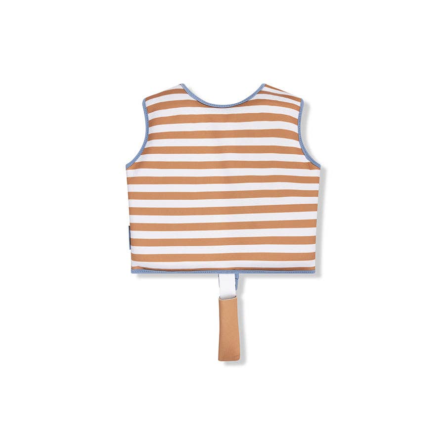 Schwimmweste - Braun/Weiß - Softlines: 2/3 Years Swim Essentials      NATURKINDCHEN