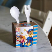 Becher + Besteckset EASY EATER SET PAW PATROL: Cloud white Koziol ideas for friends GmbH      NATURKINDCHEN