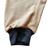 Hose sand, Merinowolle & Seide (bio/GOTS): 50-56 Glückskind      NATURKINDCHEN