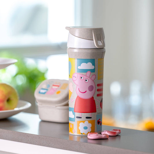 Trinkflasche STAN 0,5 PEPPA PIG: Organic sand Koziol ideas for friends GmbH      NATURKINDCHEN
