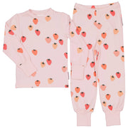 Pyjamas zweiteilig Bambus Erdbeere: 98/104 Geggamoja      NATURKINDCHEN