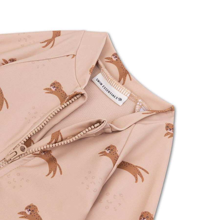 UV-Badeanzug Jungen - Beige - Roamer: 86/92 Swim Essentials      NATURKINDCHEN