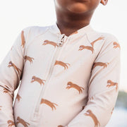 UV-Badeanzug Jungen - Beige - Roamer: 86/92 Swim Essentials      NATURKINDCHEN