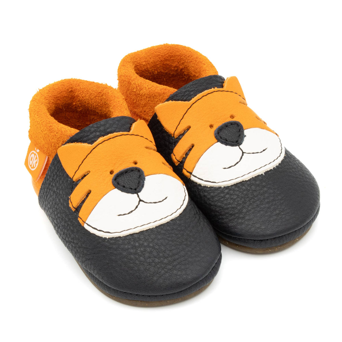 Barfußschuhe AMIGO Motiv Tiger: Dark blue / 30/31 Orangenkinder®      NATURKINDCHEN