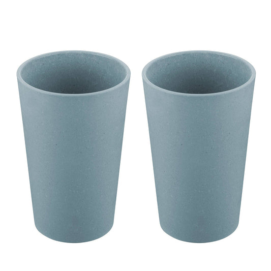 Becher  CONNECT CUP L 2er-Set: Nature flower blue Koziol ideas for friends GmbH      NATURKINDCHEN