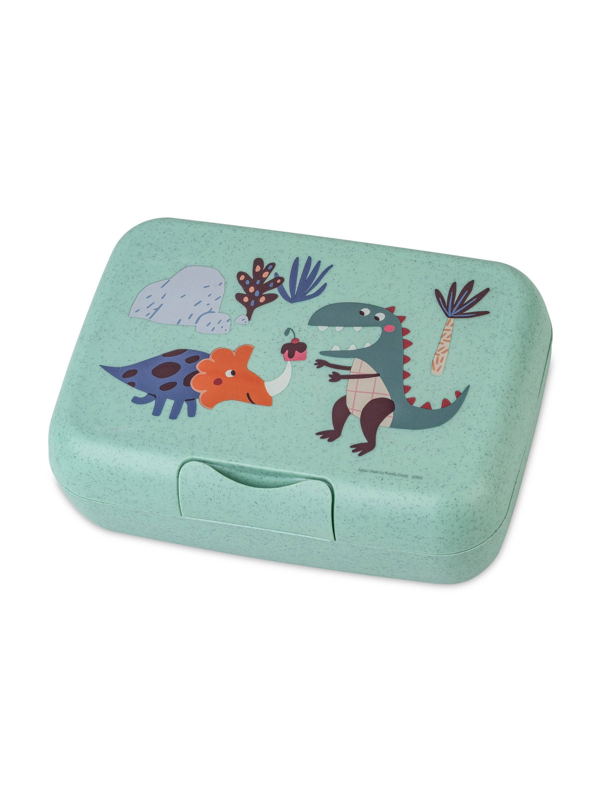 Lunchbox m. Trennschale CANDY L REX: Organic green rex Koziol ideas for friends GmbH      NATURKINDCHEN