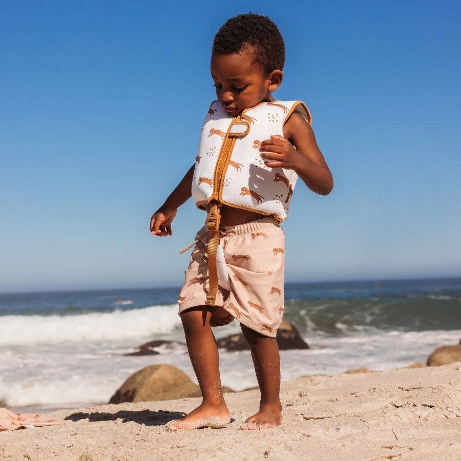 Schwimmweste - Beige - Roamer: 2 /3 Jahre Swim Essentials      NATURKINDCHEN