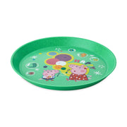 Kleiner Teller CONNECT PLATE PEPPA PIG POP: Organic spring green Koziol ideas for friends GmbH      NATURKINDCHEN