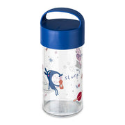 Snackpot / Trinkflasche BUDDY SNACK 0,5 SPACE: Organic blue space Koziol ideas for friends GmbH      NATURKINDCHEN
