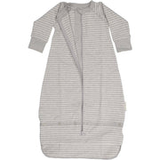 Schlafsack Bambus Classic Grau/Weiß: 74/80 Geggamoja      NATURKINDCHEN