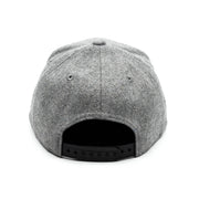 Frechdachs Snapback Cap Für Kinder - Hellgrau Filz (Kids L) Hand und Feuer