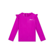 UV-Schwimm-T-Shirt, langärmlig – Lila – Wild Fuchsia: 110/116 Swim Essentials      NATURKINDCHEN