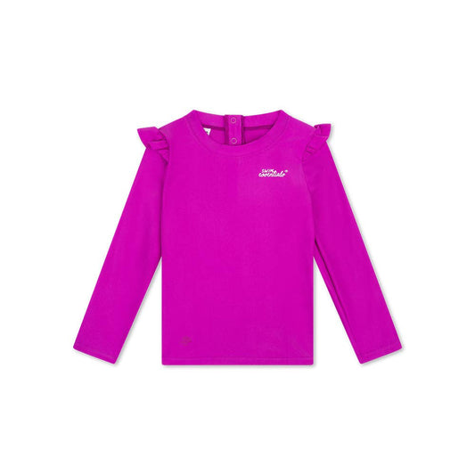 UV-Schwimm-T-Shirt, langärmlig – Lila – Wild Fuchsia: 98/104 Swim Essentials      NATURKINDCHEN