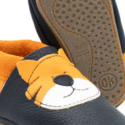 Barfußschuhe AMIGO Motiv Tiger: Dark blue / 22/23 Orangenkinder®      NATURKINDCHEN