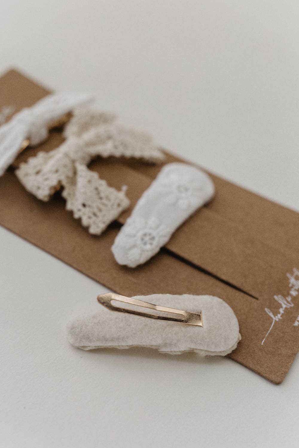 Haarspangen 'Lace Clips' Leevje      NATURKINDCHEN
