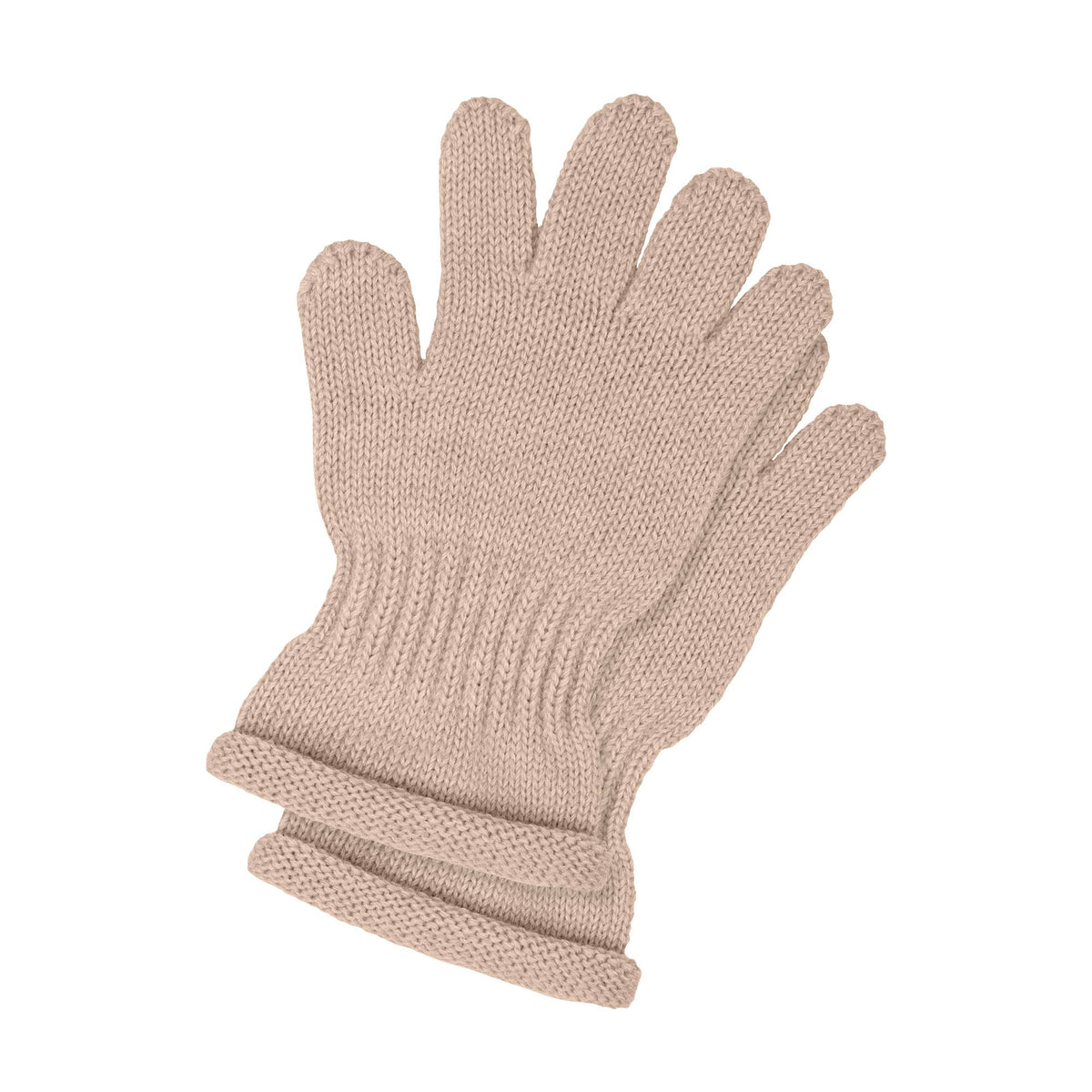 Strickhandschuhe aus Merinowolle für Kinder: Bonbon-Rosa / 1-3J menique      NATURKINDCHEN